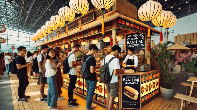万博ベトナム館で食べるならココ！バインミー完売続出の話題グルメを完全解説！