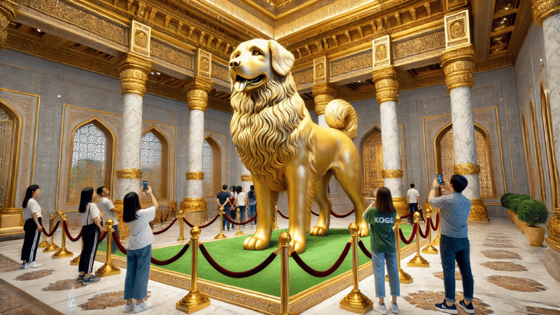 大阪万博トルクメニスタン館に潜入!豪華すぎる建築に圧倒される