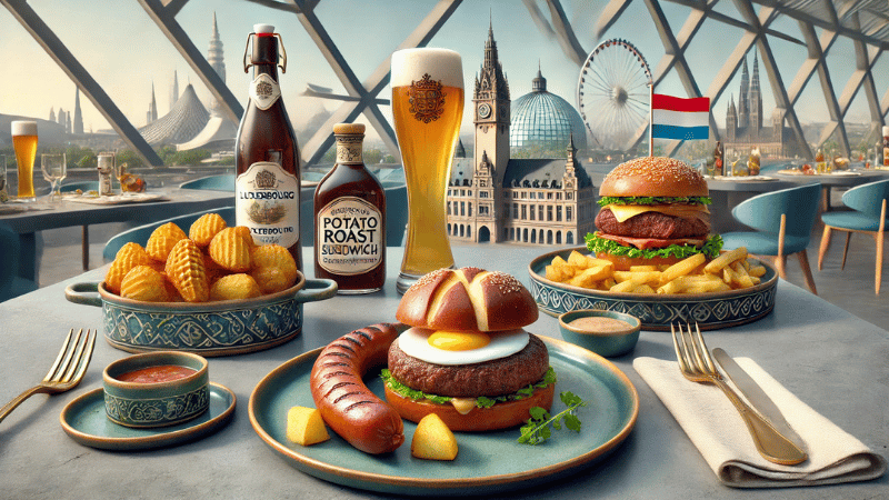 万博 ルクセンブルク レストランの全メニュー紹介!料理・スイーツ・ドリンクが充実