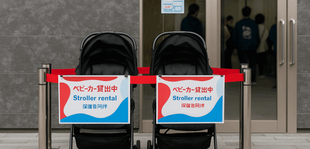 万博でベビーカーで大丈夫な屋内休憩スポットとは