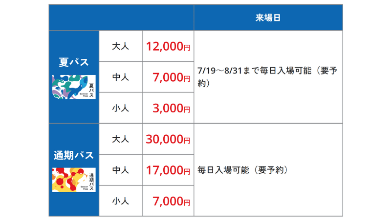 📜⚖️【本題】通期パスと夏パスの「併用・複数枚持ち」は可能？公式ルールと注意点